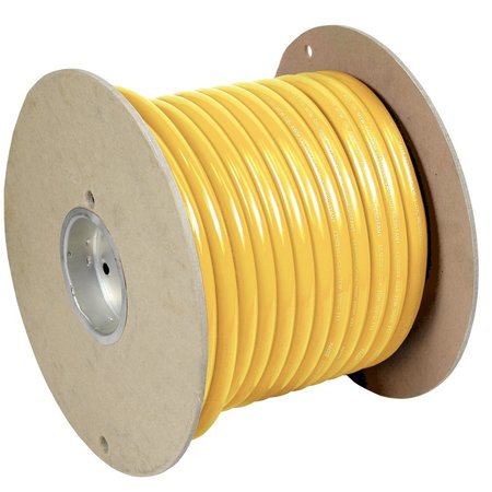 PACER GROUP Pacer Yellow 4/0 AWG Battery Cable, 100' WUL4/0YL-100
